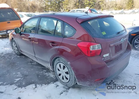 2012 Subaru Impreza 2.0I from USA, damaged, VIN JF1GPAA69CH238721